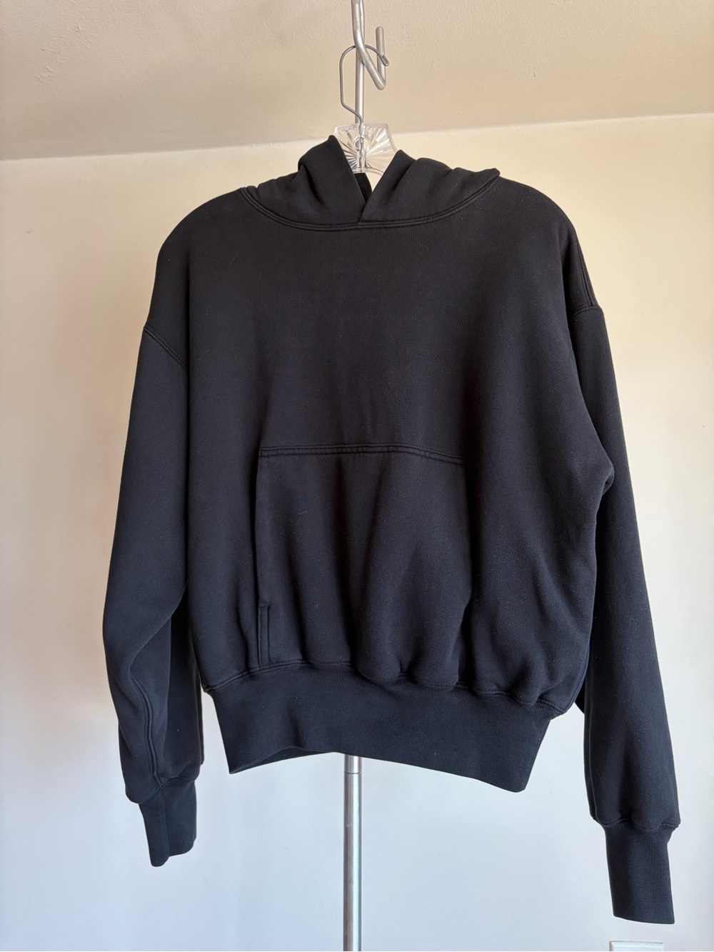Yeezy Gao Black “Perfect” Hoodie with Kangaroo Pocket S